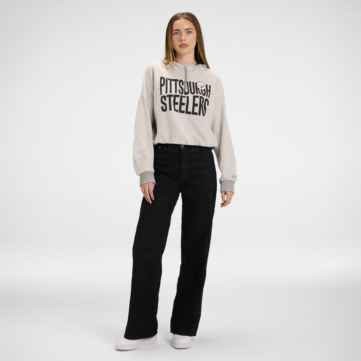 Philadelphia Eagles Sport Night Heather Gray Women's Hoodie