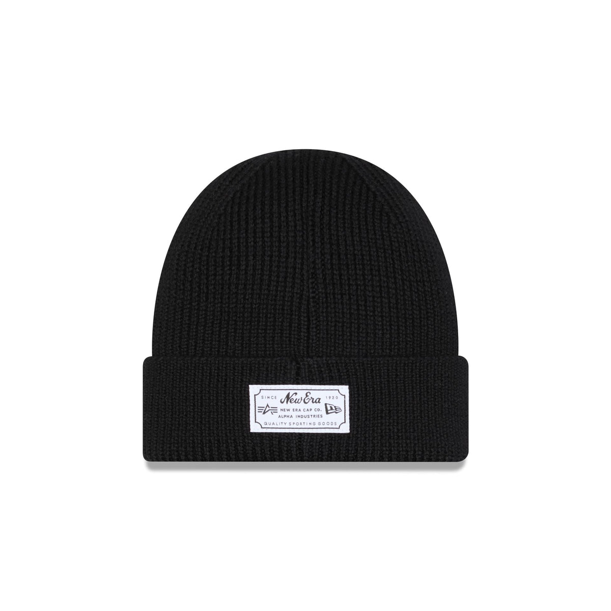 Alpha Industries x New York Yankees Black Cuff Knit Hat