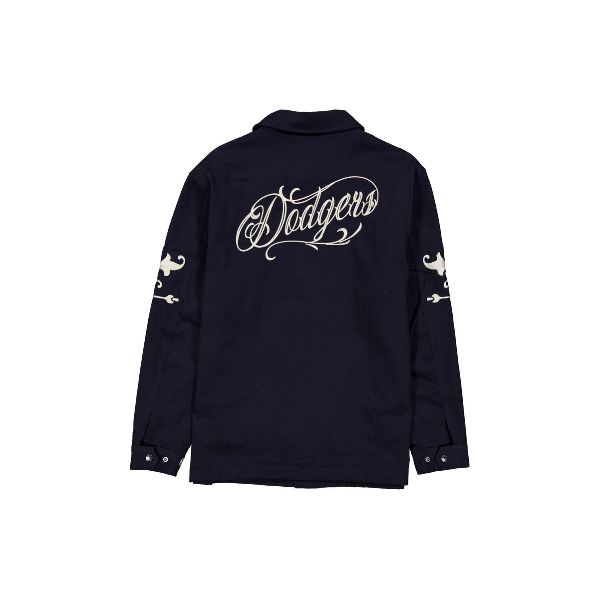 Los Angeles Dodgers Script Coaches Jacket