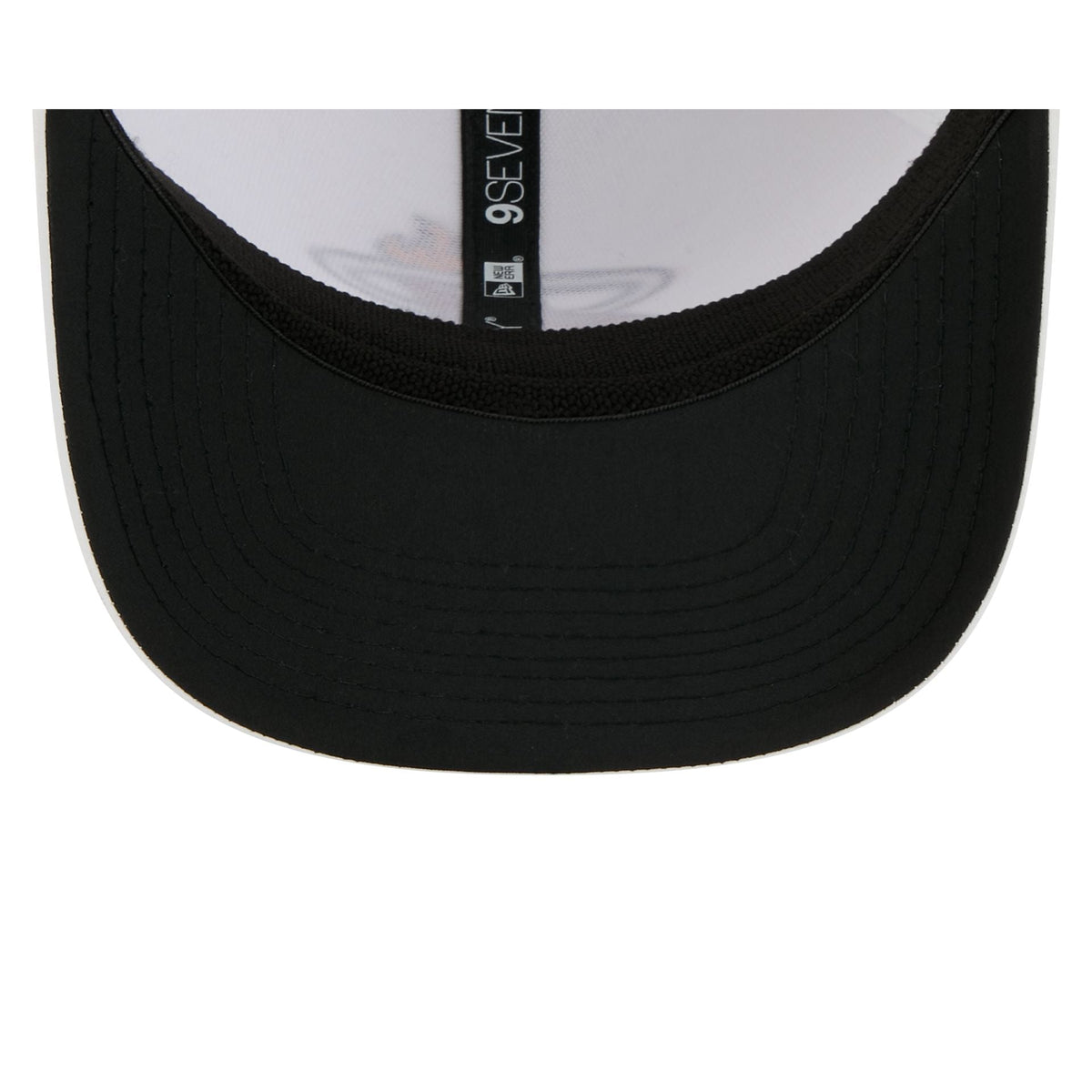 Miami Heat Optic White Performance Rope 9SEVENTY Stretch-Snap Hat