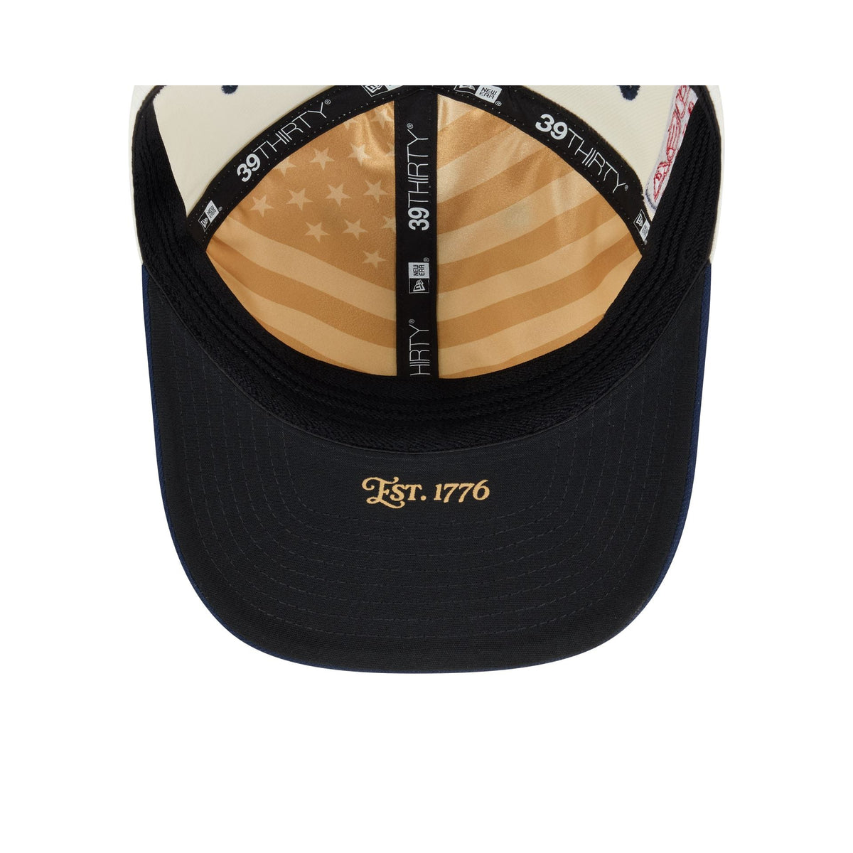 Houston Astros Independence Day 2026 39THIRTY M-Crown Stretch Fit Hat