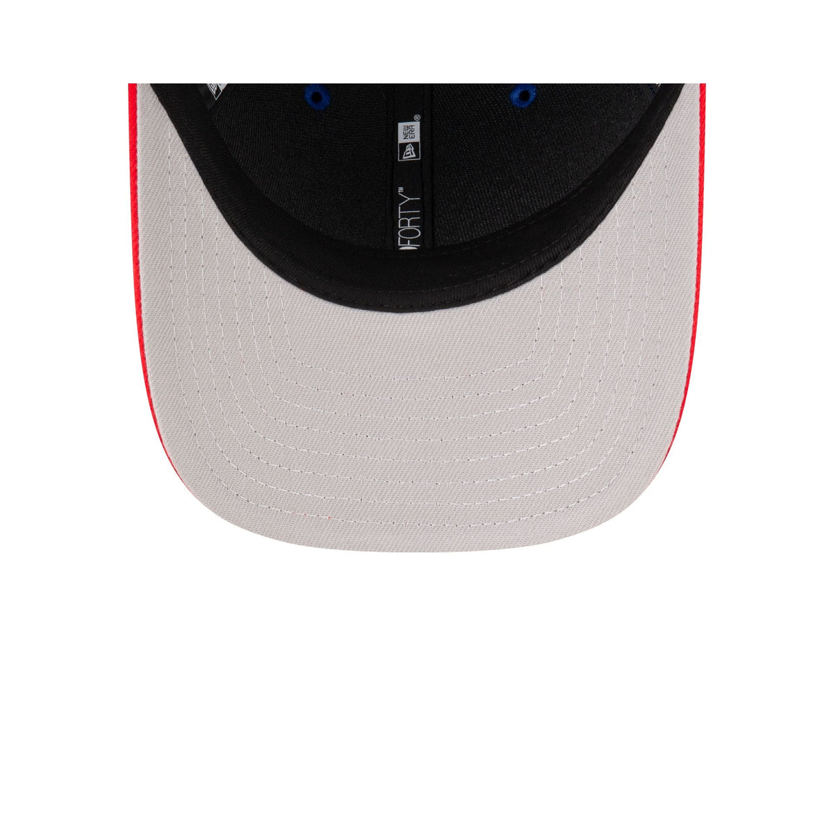 Buffalo Bills Billustration Red Visor 9FORTY M-Crown Snapback Hat
