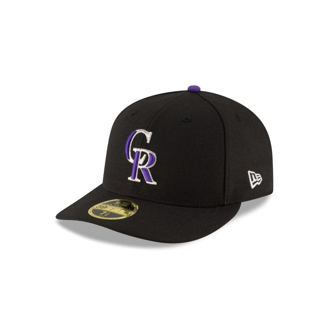 Colorado Rockies Authentic Collection Low Profile 59FIFTY Fitted Hat