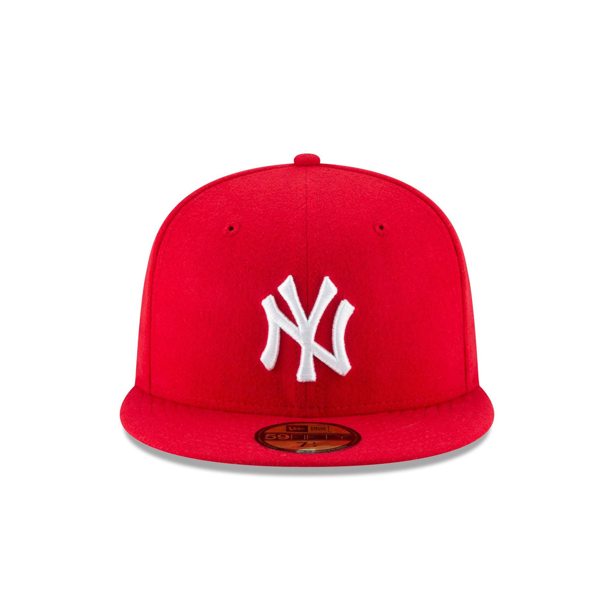 New York Yankees Scarlet Basic 59FIFTY Fitted Hat