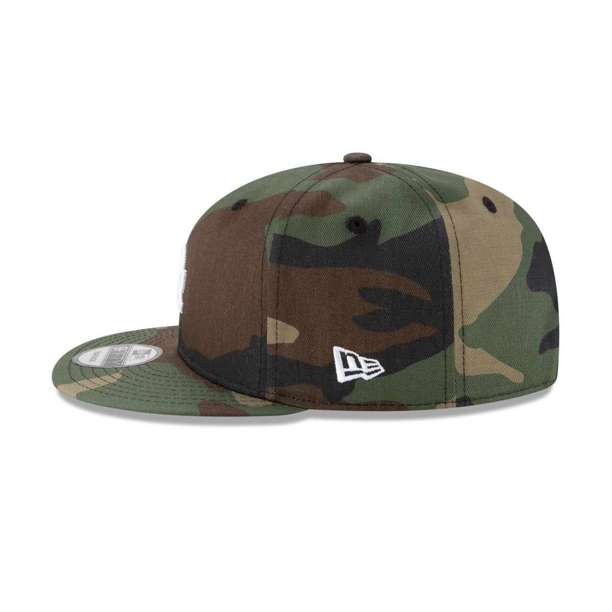 Los Angeles Dodgers 2025 World Series Champions Samurai Patch Camo 9FIFTY Snapback Hat