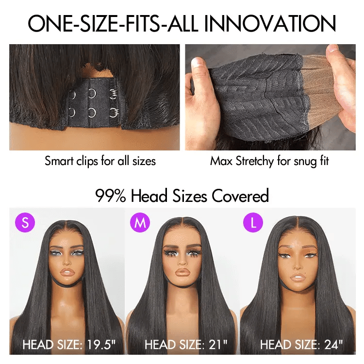 Luvme All-Day Comfort™ Wig 180% Density Platinum Blonde Highlight Loose Body Wave Glueless 7x6 Closure HD Lace Wig Pre-Cut Lace
