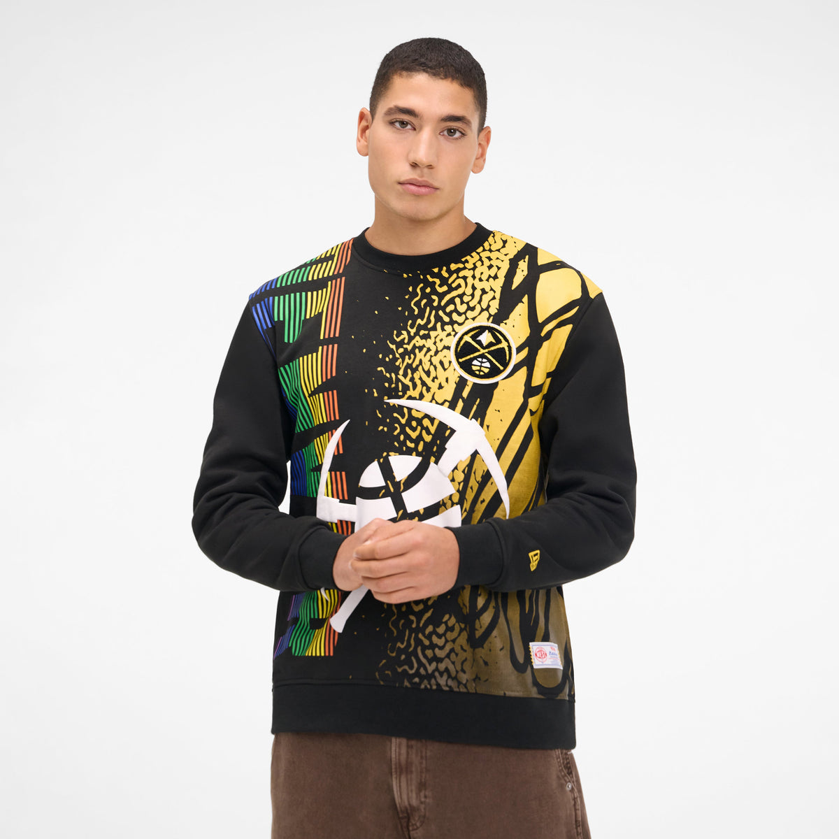 Boston Celtics 2025 City Edition Black Crewneck