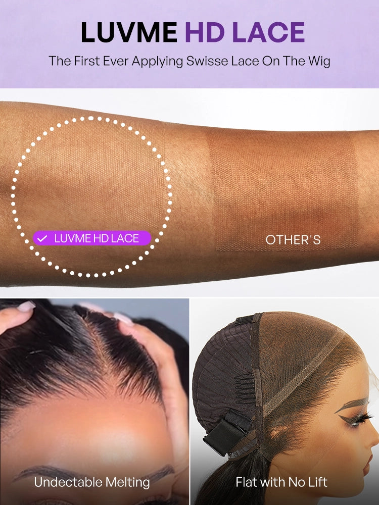 1 SEC INSTALL WIG | Elegant Boss Vibe Short Pixie Cut Natural Black / Ombre Brown Glueless Minimalist HD Lace Wig Pre Cut Lace