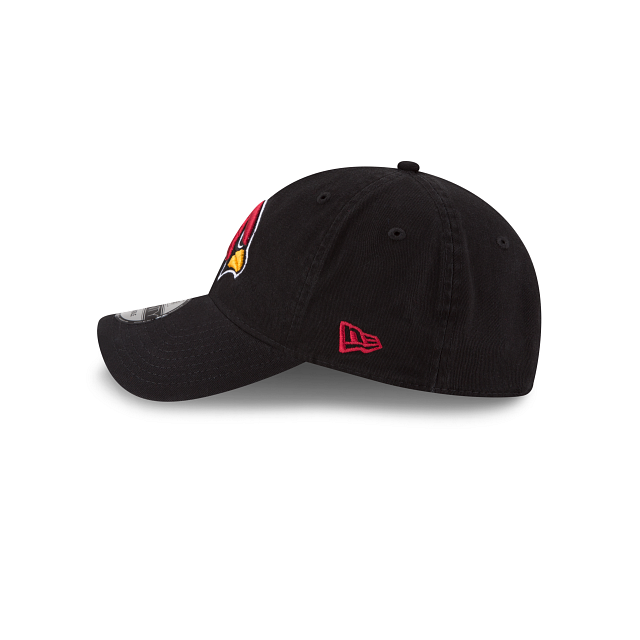 Arizona Cardinals Core Classic Black 9TWENTY Adjustable Hat