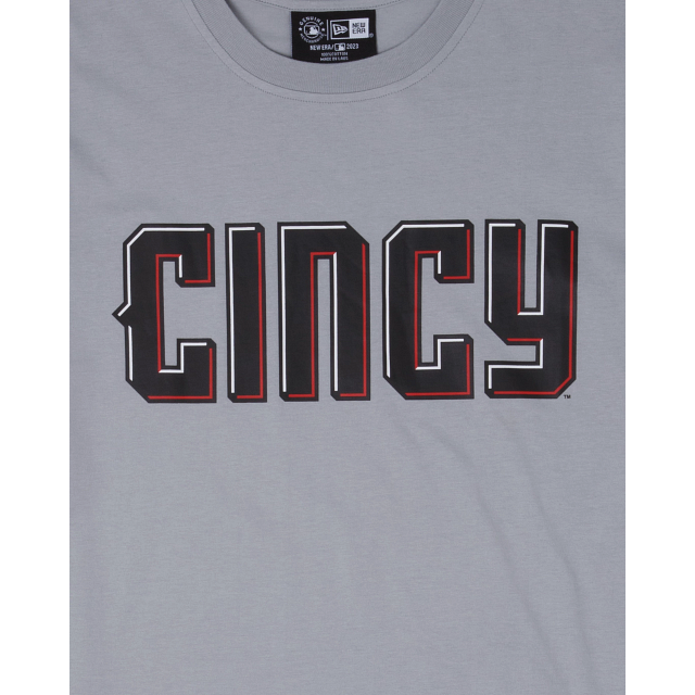 Cincinnati Reds City Connect Gray T-Shirt