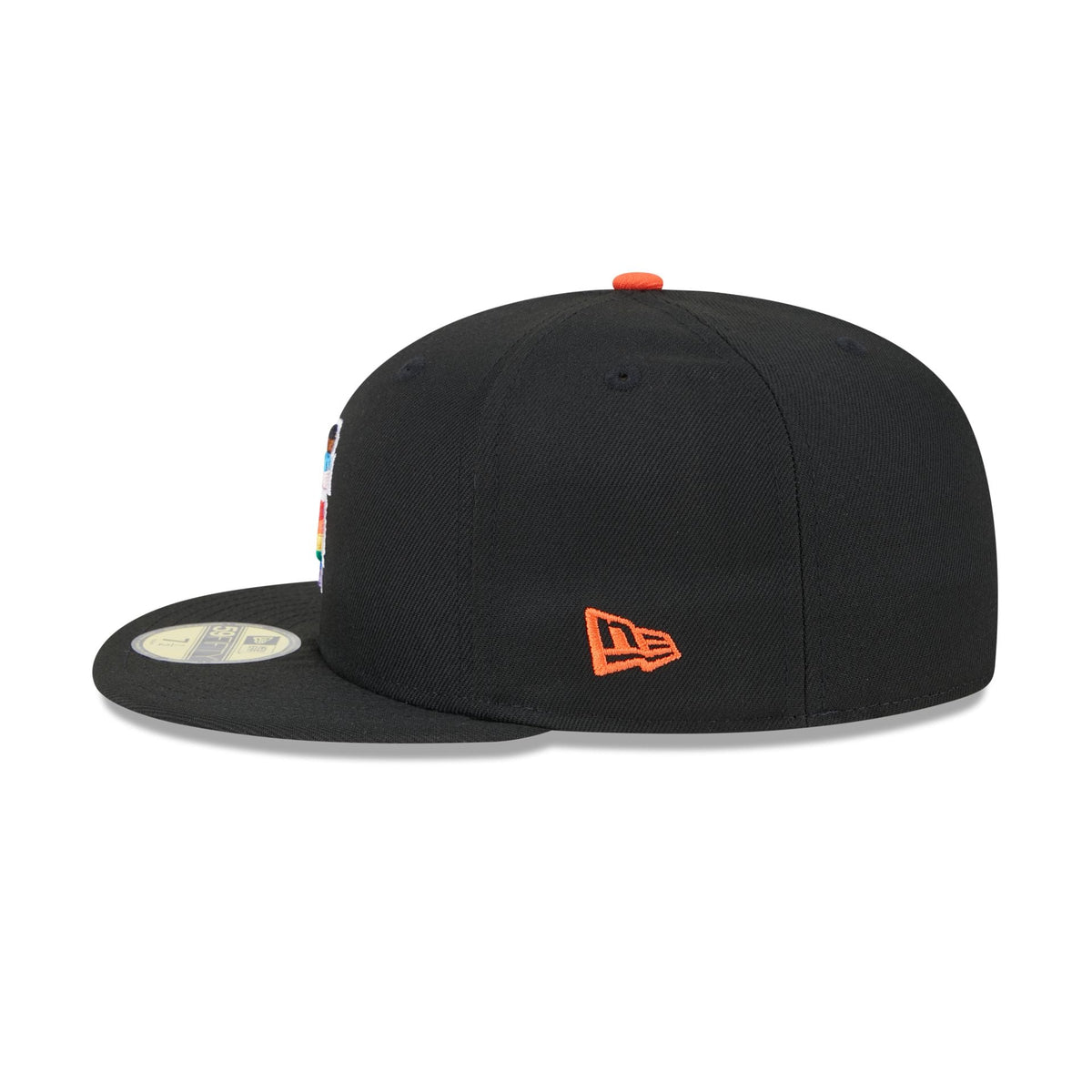 San Francisco Giants Turn Back the Clock Black 59FIFTY Fitted Hat