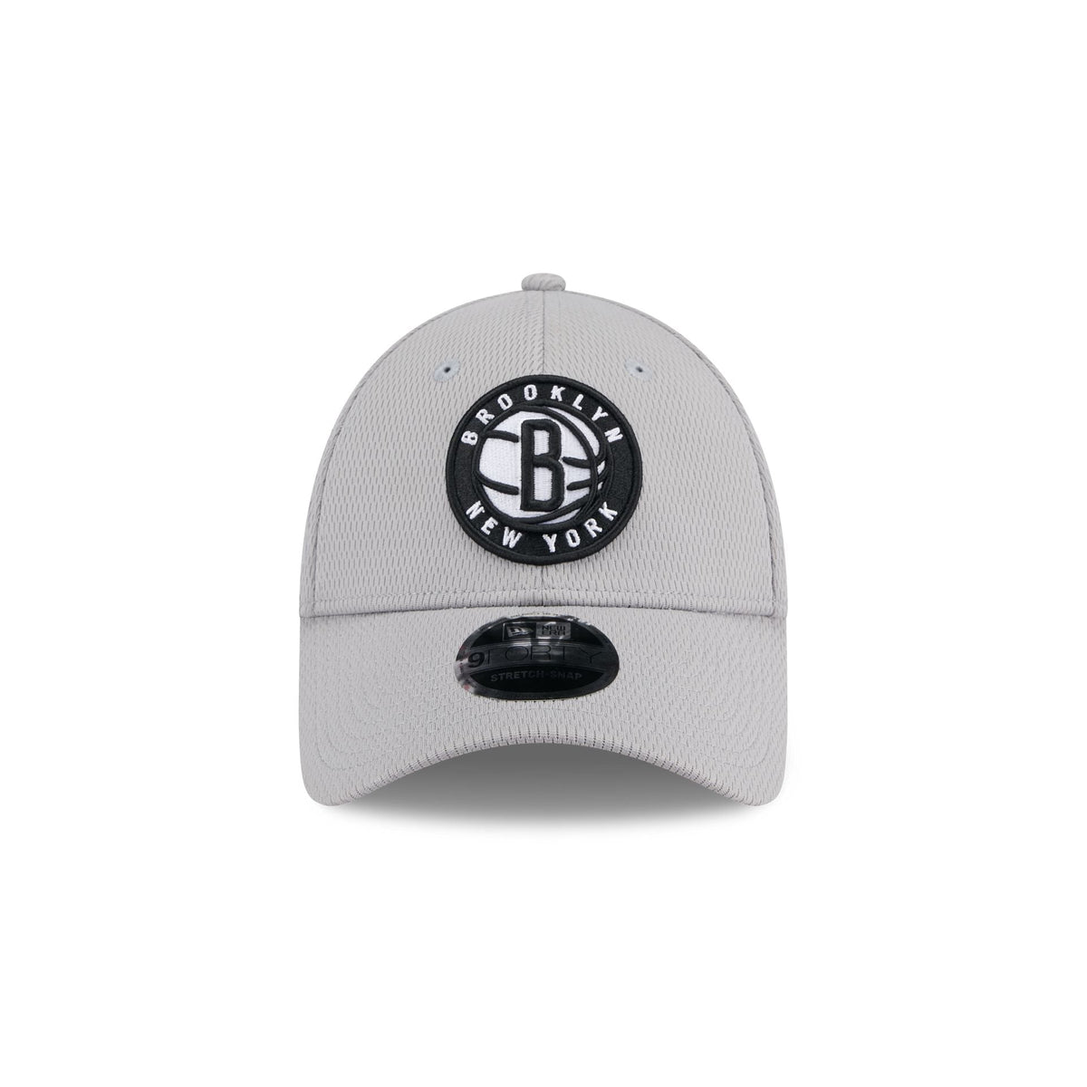 Brooklyn Nets Gray 9FORTY Stretch-Snap Hat