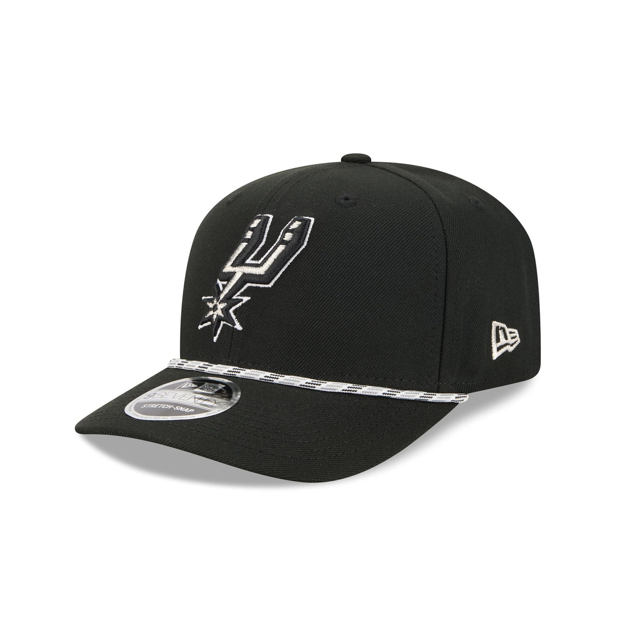 San Antonio Spurs Multicolor Rope 9SEVENTY Stretch-Snap Hat