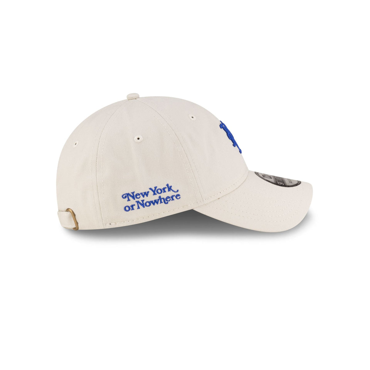New York or Nowhere x New York Mets Chrome White 9TWENTY Adjustable Hat