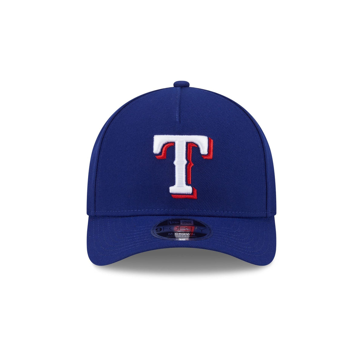 Texas Rangers Authentic Collection 9FORTY M-Crown A-Frame Snapback Hat