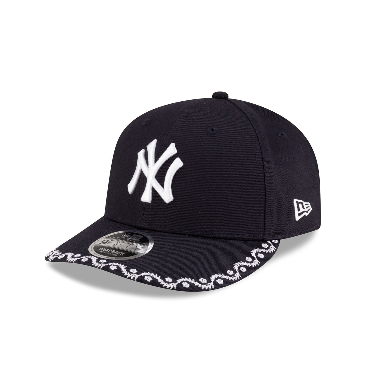 New York Yankees Floral Navy Low Profile 9FIFTY Snapback Hat