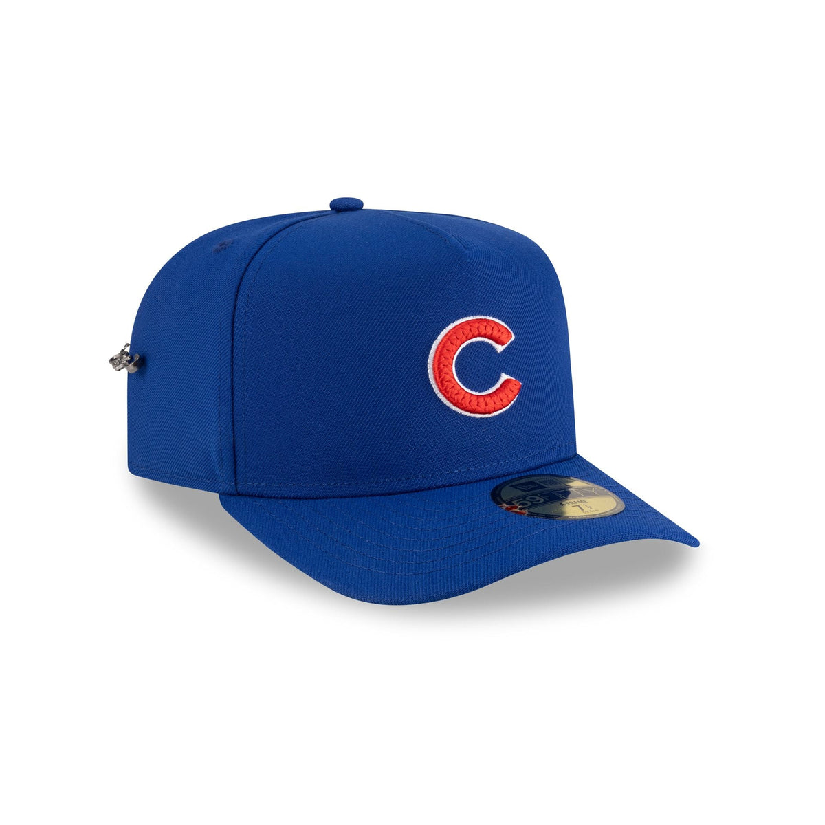 Chicago Cubs Script Safety Pin 59FIFTY A-Frame Fitted Hat