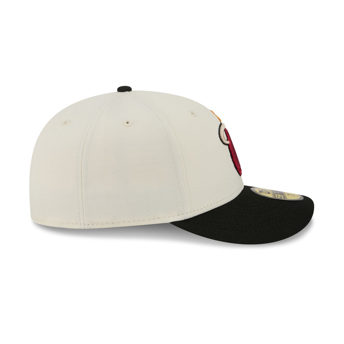 Miami Heat Tonal Florals White 59FIFTY Fitted Hat