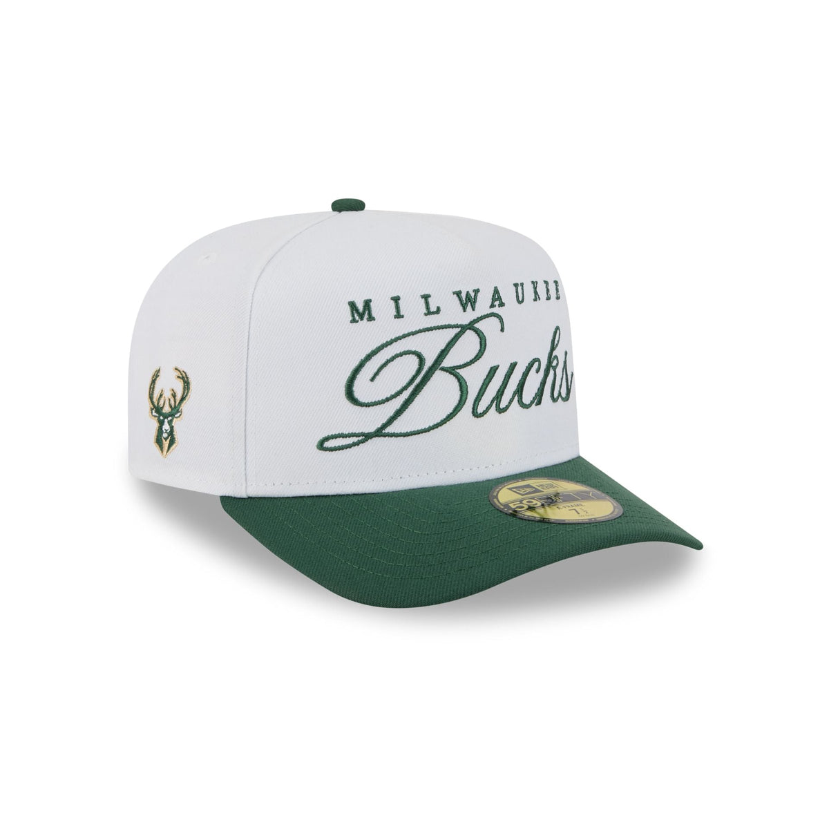 Milwaukee Bucks 2025 Draft 59FIFTY A-Frame Fitted Hat