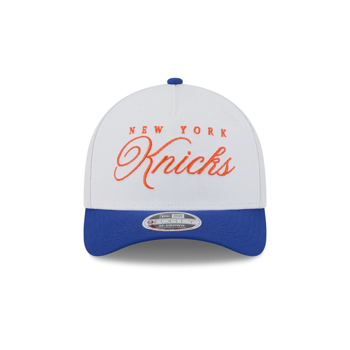 New York Knicks 2025 Draft 9FORTY M-Crown A-Frame Snapback Hat