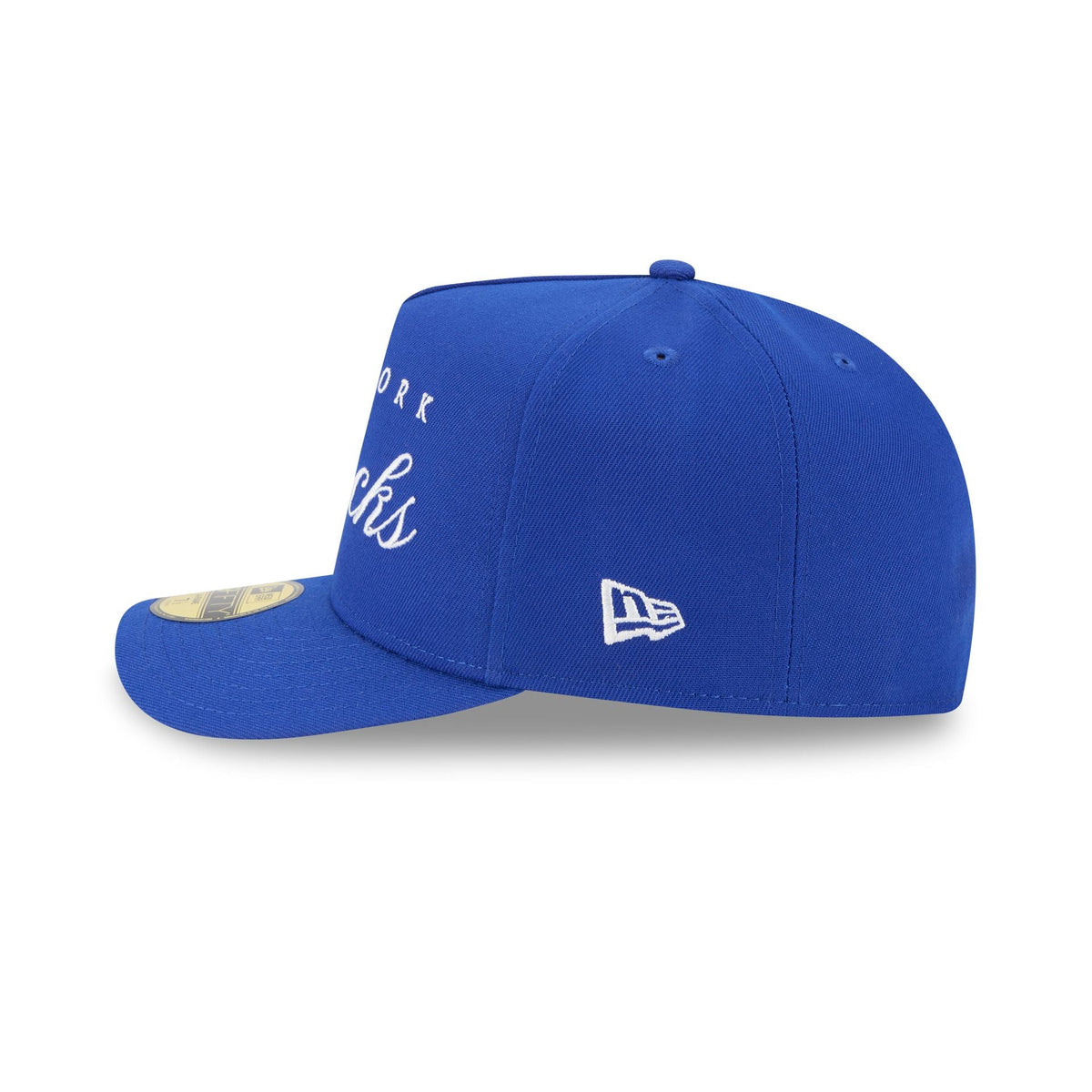 New York Knicks 2025 Draft Black 59FIFTY A-Frame Fitted Hat