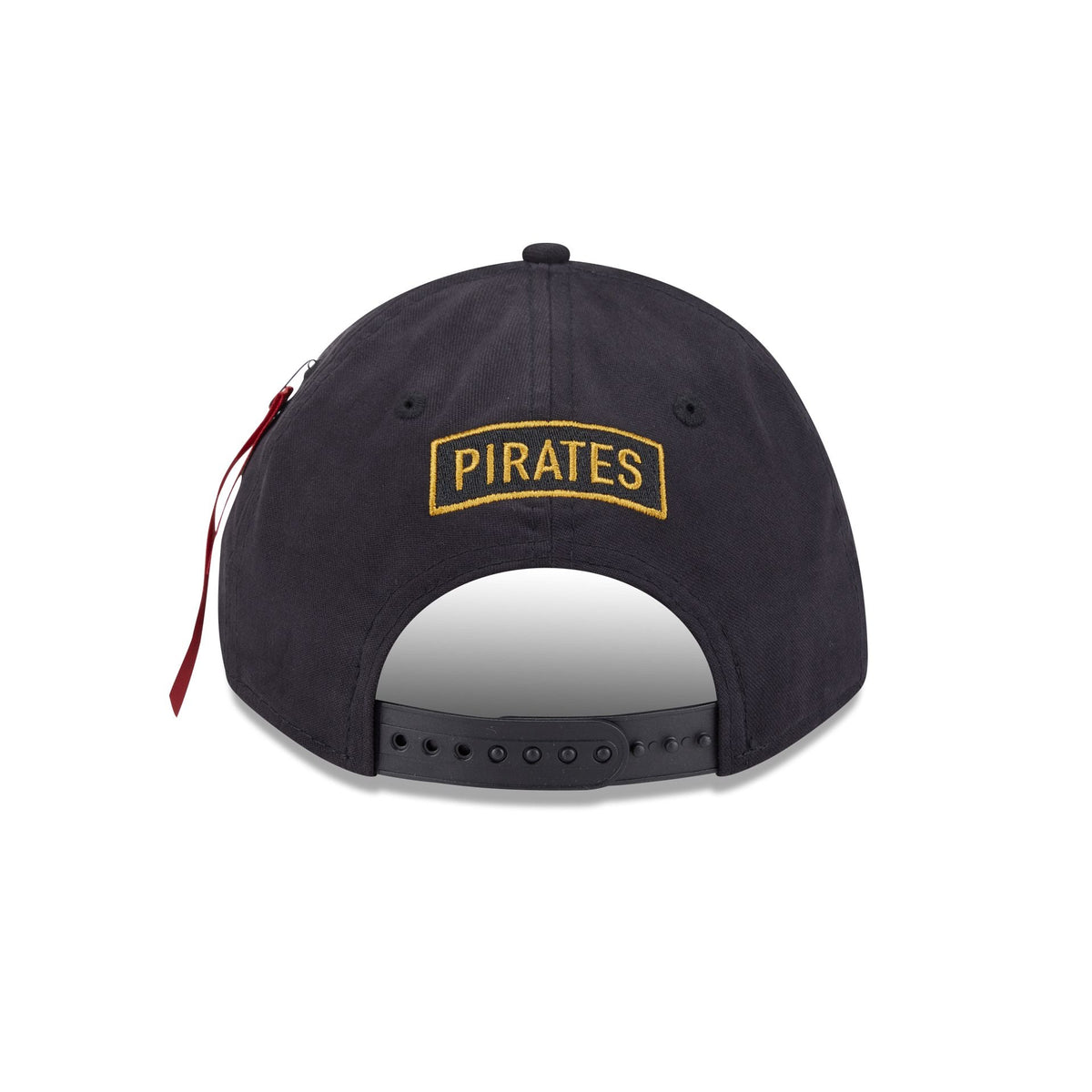 Alpha Industries x Pittsburgh Pirates Black 9FORTY M-Crown A-Frame Snapback Hat