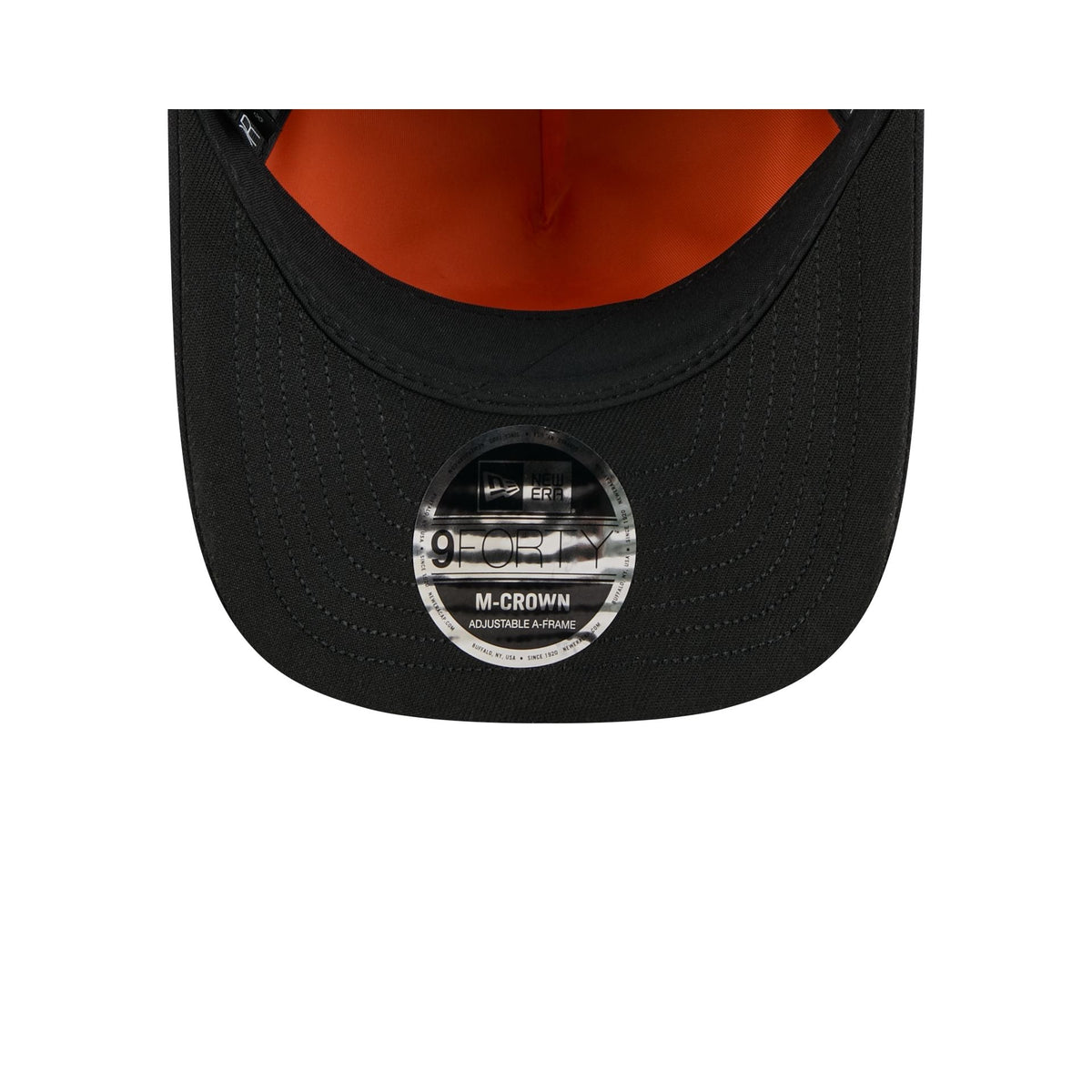 Alpha Industries x Houston Astros Black 9FORTY M-Crown A-Frame Snapback Hat