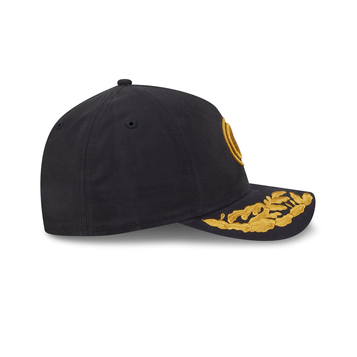 Alpha Industries x Green Bay Packers Black 9FORTY M-Crown A-Frame Snapback Hat