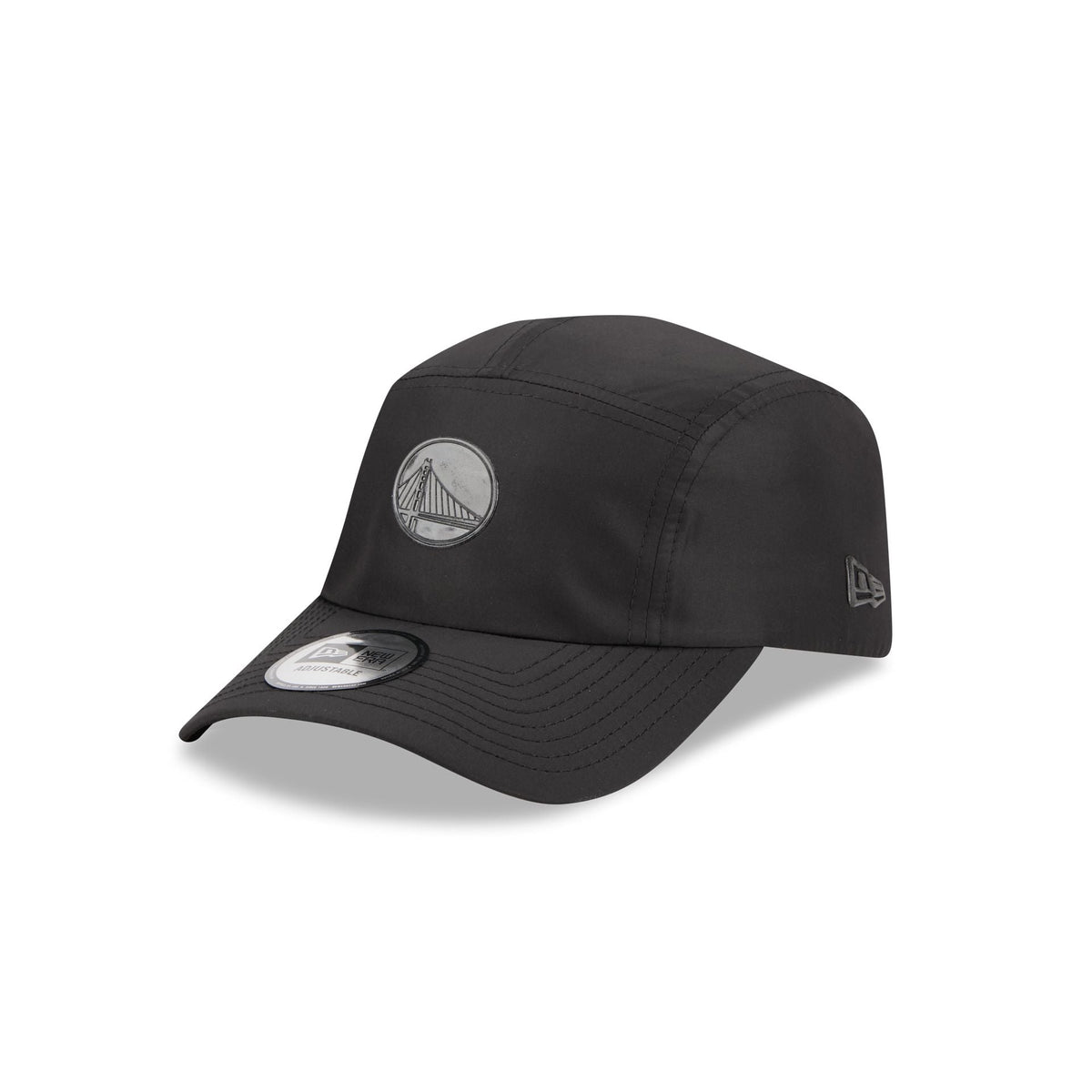 Alpha Industries x Golden State Warriors Black Runner Adjustable Hat