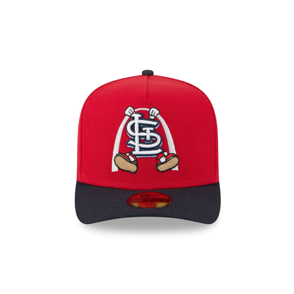 St. Louis Cardinals Cartoon 59FIFTY A-Frame Fitted Hat