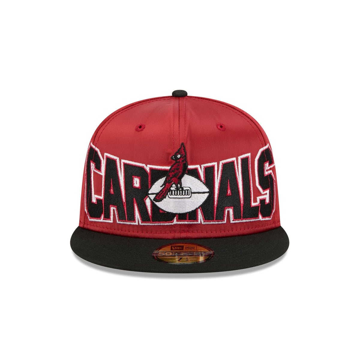 Arizona Cardinals Bold Satin 59FIFTY Fitted Hat