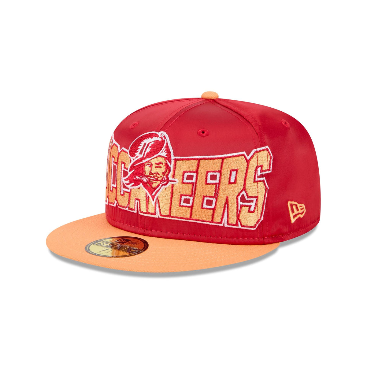 Tampa Bay Buccaneers Bold Satin 59FIFTY Fitted Hat