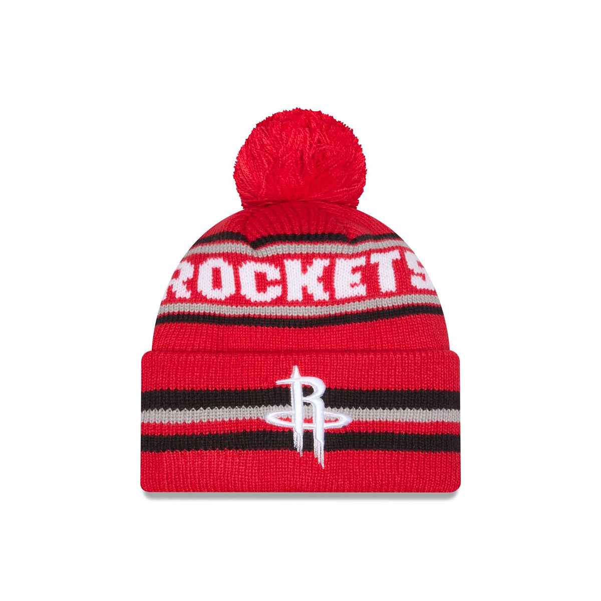 Houston Rockets Classic Pom Knit Hat