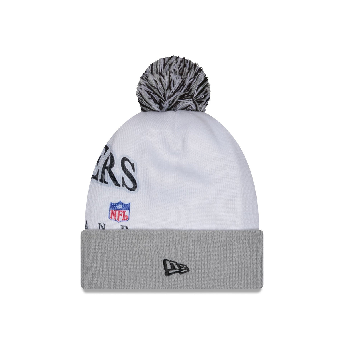 Las Vegas Raiders Spirit Pom Knit Hat