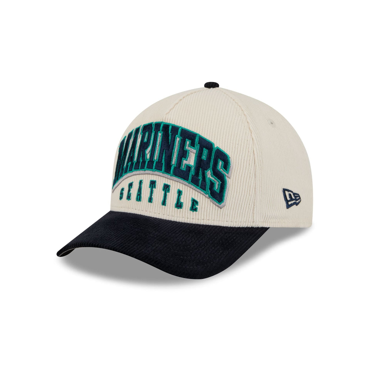 Seattle Mariners Stacked Corduroy 9FORTY M-Crown A-Frame Snapback Hat