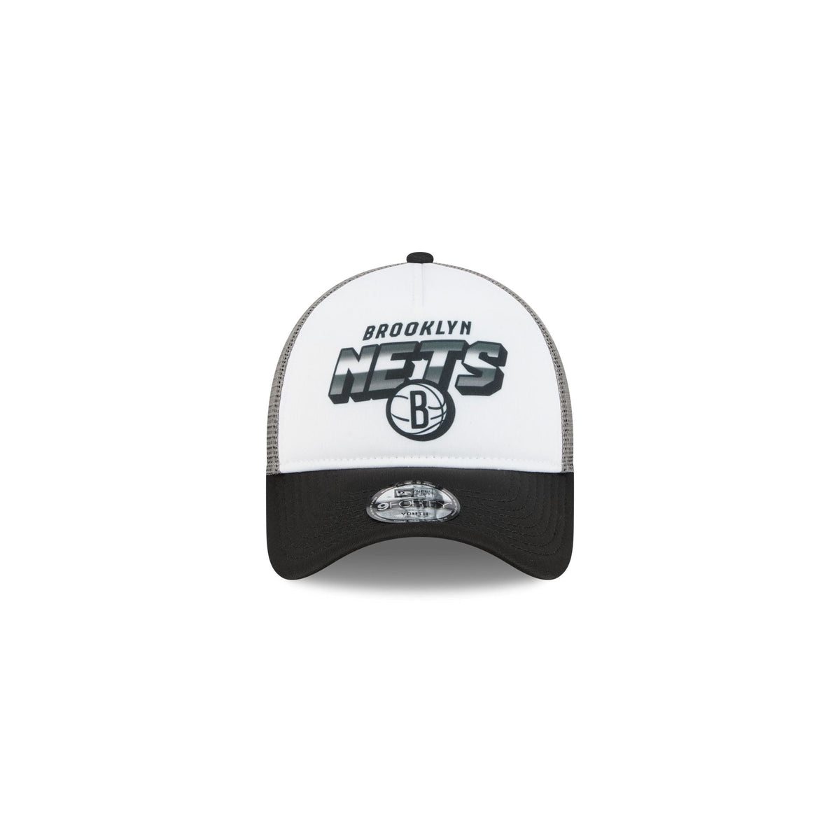 Brooklyn Nets Shine Kids 9FORTY A-Frame Trucker Hat