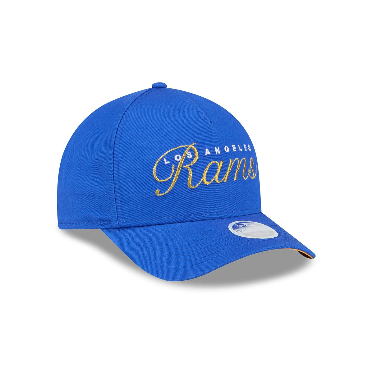 Los Angeles Rams Metallic Women's 9FORTY M-Crown A-Frame Snapback Hat