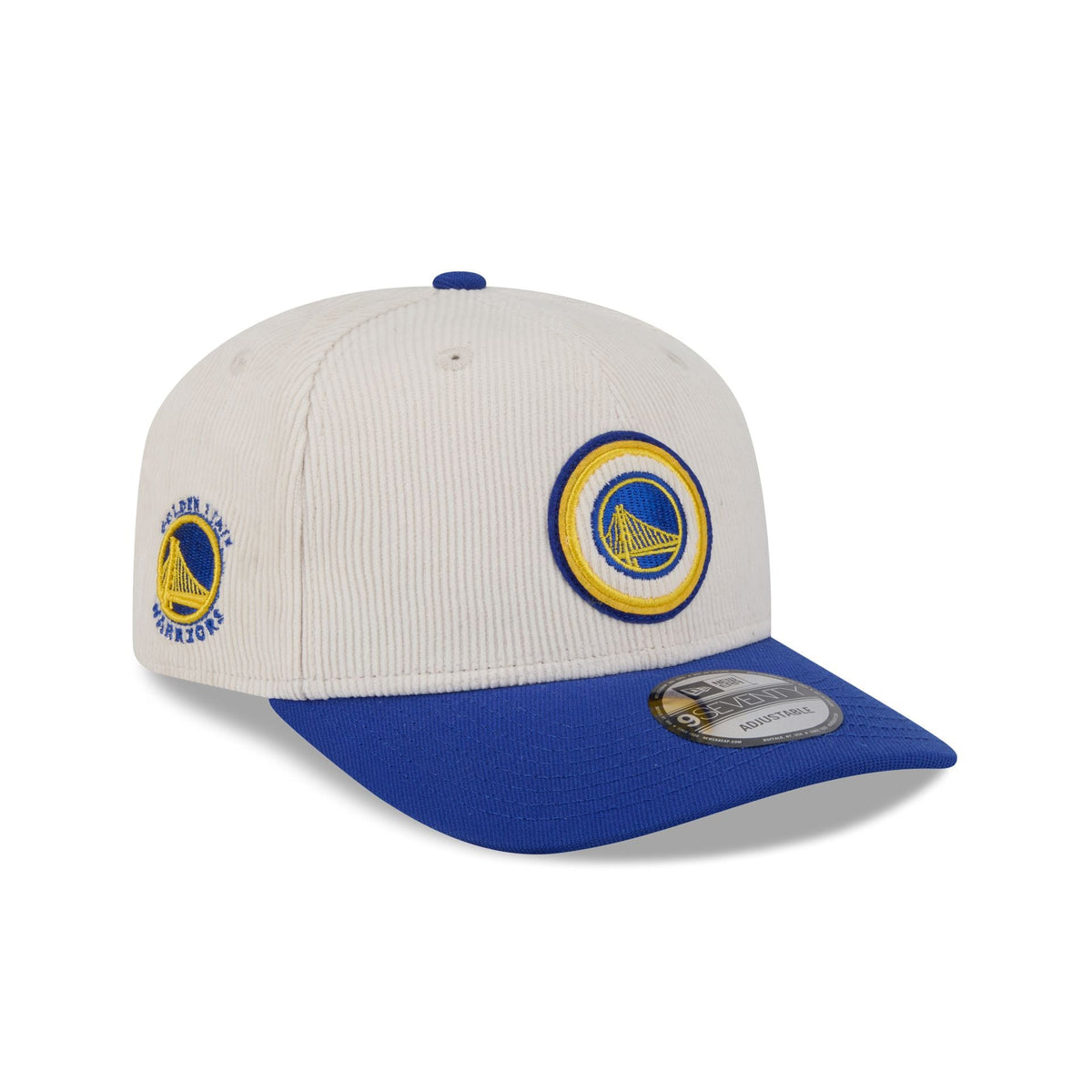 Golden State Warriors Loyal Corduroy 9SEVENTY Stretch-Snap Hat