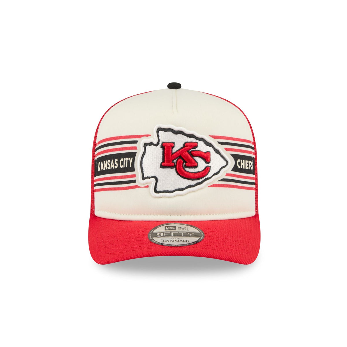 Kansas City Chiefs Banner 9FIFTY A-Frame Trucker Hat