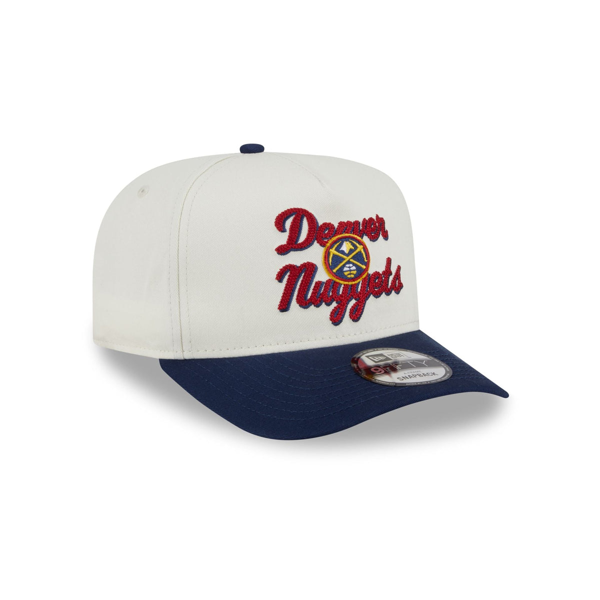 Denver Nuggets Chainstitch 9FIFTY A-Frame Snapback Hat
