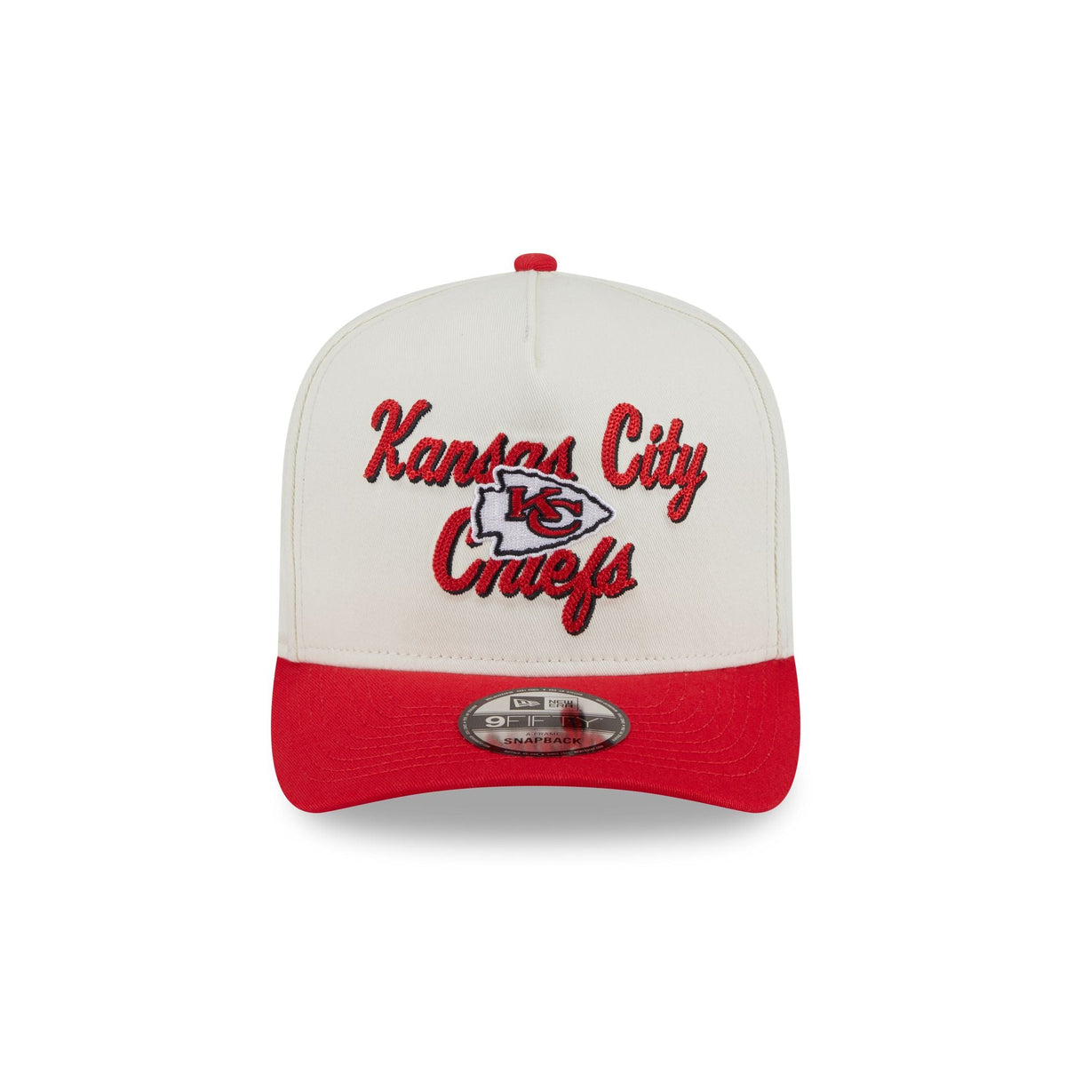 Kansas City Chiefs Chainstitch 9FIFTY A-Frame Snapback Hat