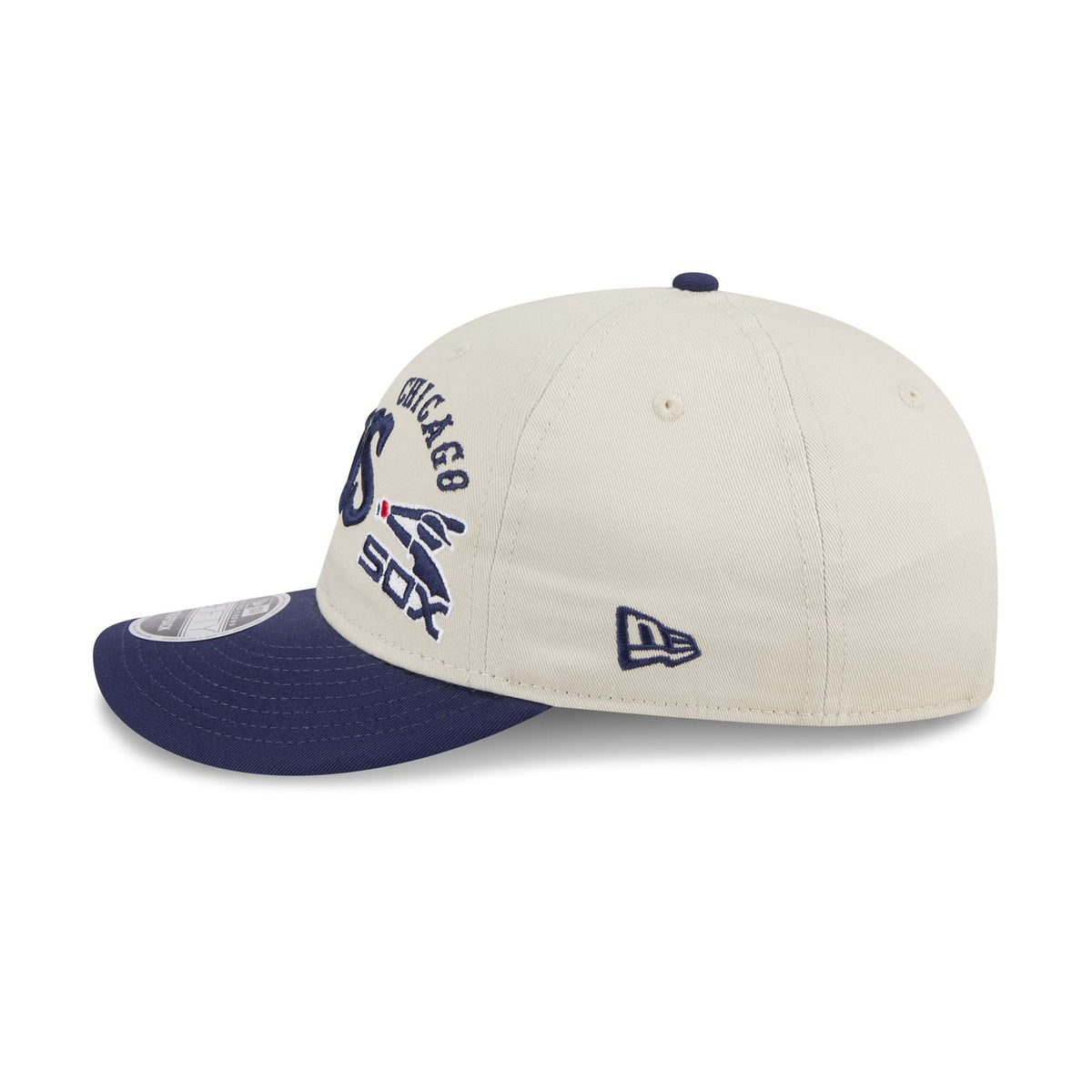 Chicago White Sox Scattered Patches Retro Crown 9FIFTY Snapback Hat