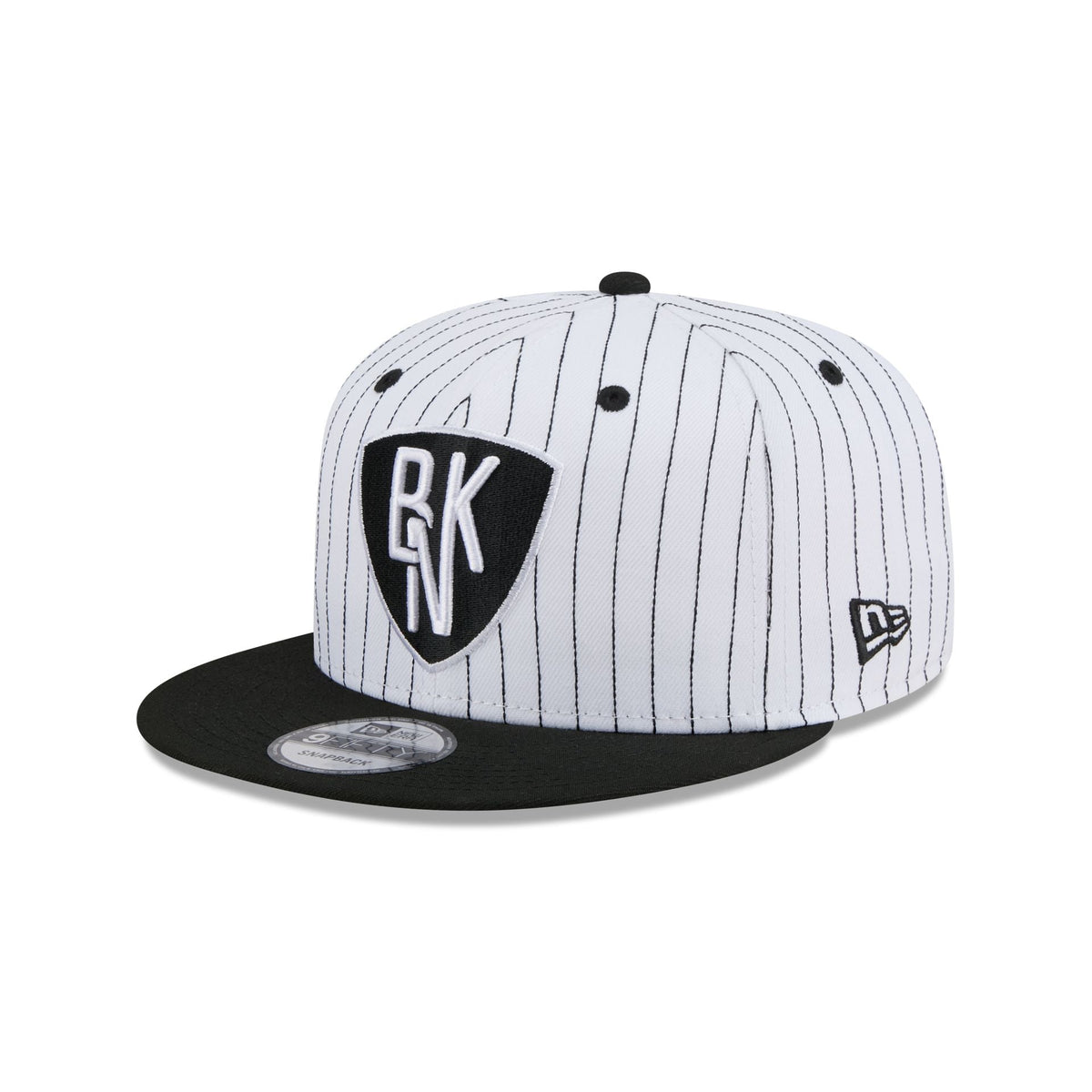 Brooklyn Nets Deceptor Pinstripe 9FIFTY Snapback Hat