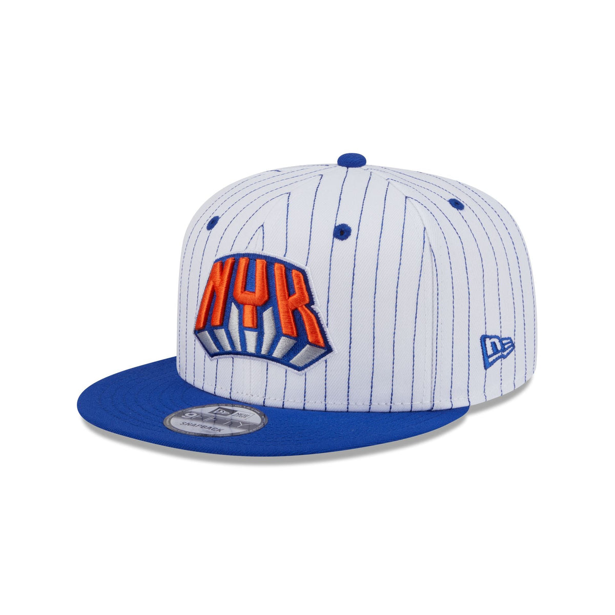 New York Knicks Deceptor Pinstripe 9FIFTY Snapback Hat