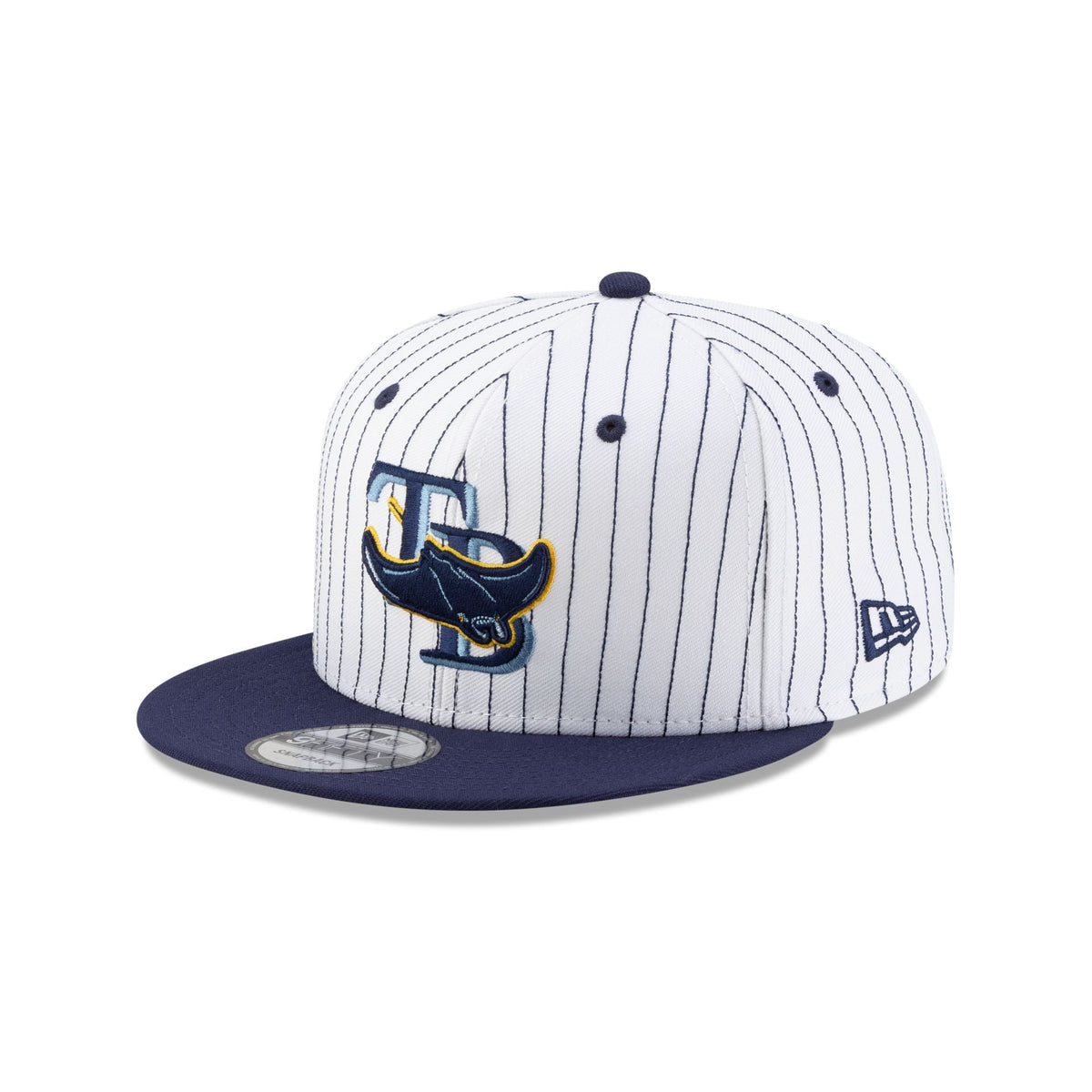 Tampa Bay Rays Deceptor Pinstripe 9FIFTY Snapback Hat