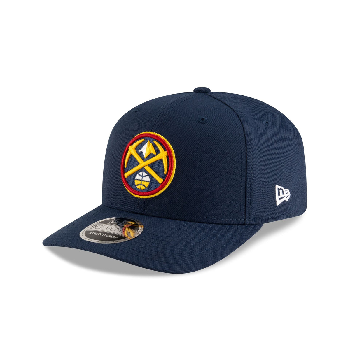 Denver Nuggets Team 9SEVENTY Stretch-Snap Hat
