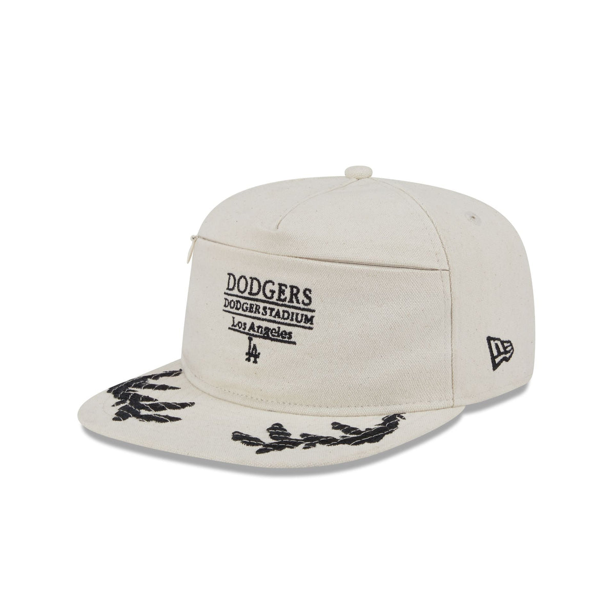 Los Angeles Dodgers Front Zip 59FIFTY A-Frame Fitted