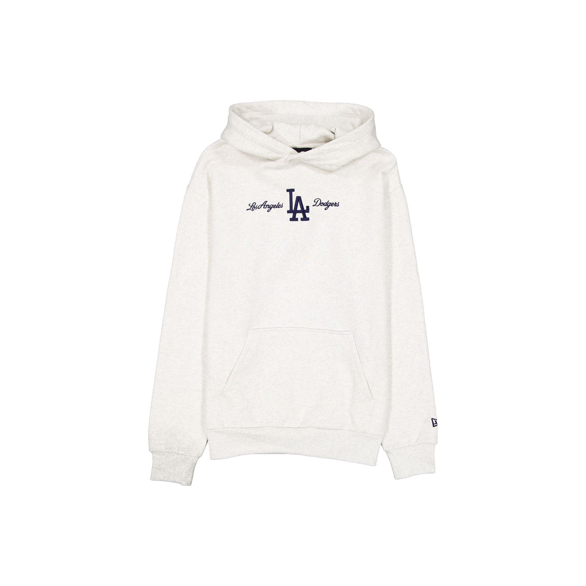 Los Angeles Dodgers Script Heather Gray Hoodie
