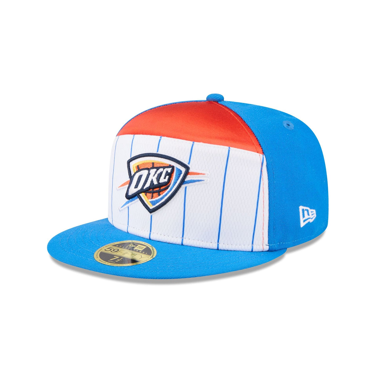 Oklahoma City Thunder 2025 Tip-Off Split Panel 59FIFTY Fitted Hat
