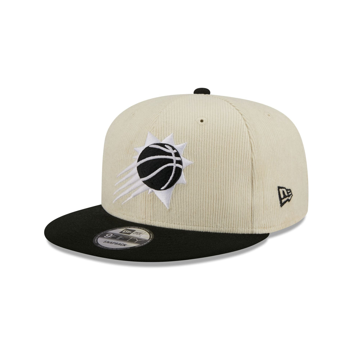 Phoenix Suns 2025 City Edition Chrome White Corduroy 9FIFTY Snapback Hat